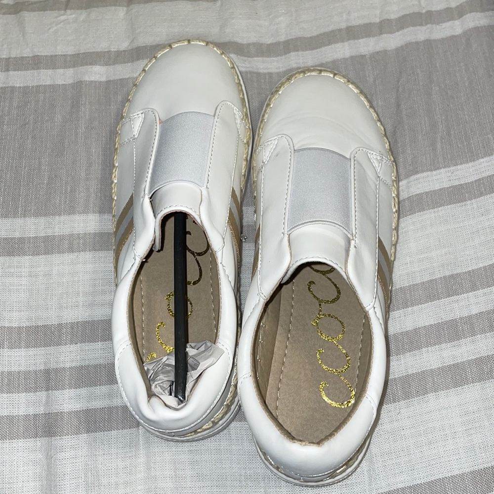 Ccoci white slip ons
